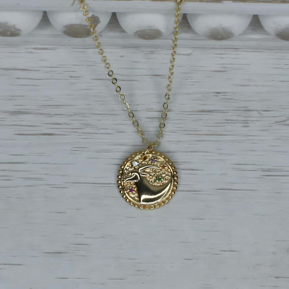 Zodiac Medallion Necklace