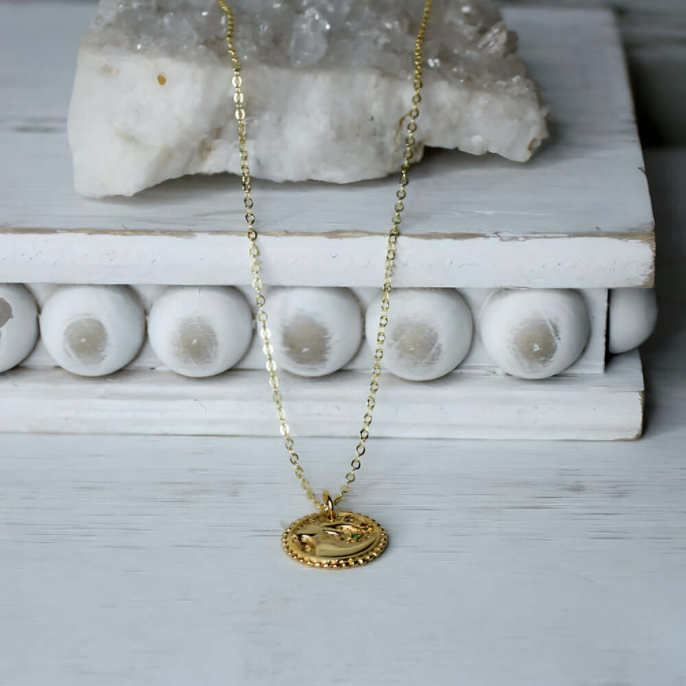 Zodiac Medallion Necklace