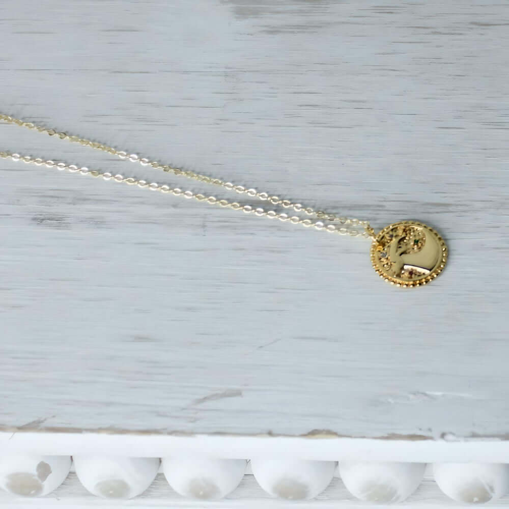 Zodiac Medallion Necklace